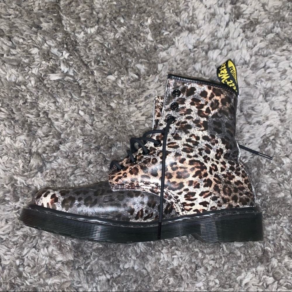 Cheetah print Dr Martens